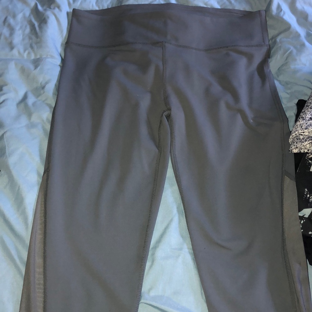 Fabletics Grey Mesh Legging 5/$40